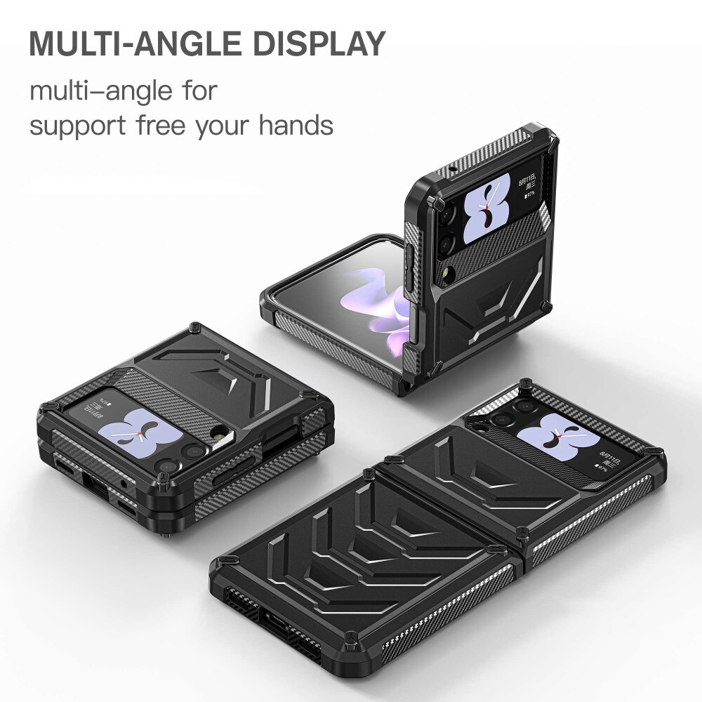 Coque Tactical Full Protection Samsung Galaxy Z Flip 3 Noir