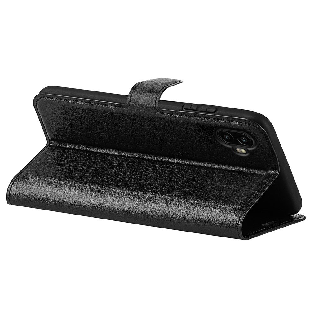 Coque portefeuille Samsung Galaxy Xcover 7 Pro, Noir