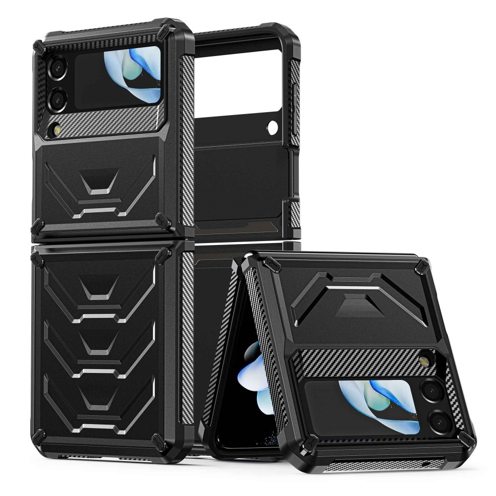 Coque Tactical Full Protection Samsung Galaxy Z Flip 4 Noir