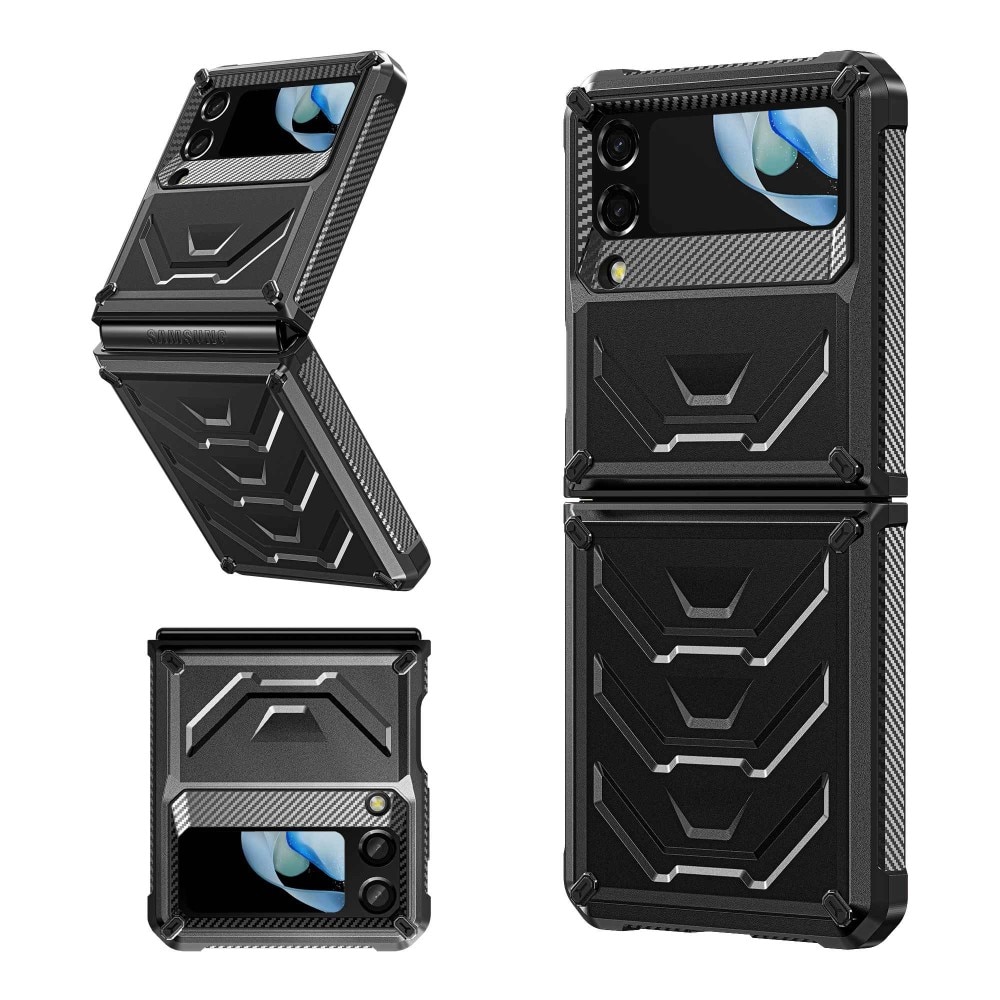 Coque Tactical Full Protection Samsung Galaxy Z Flip 4 Noir