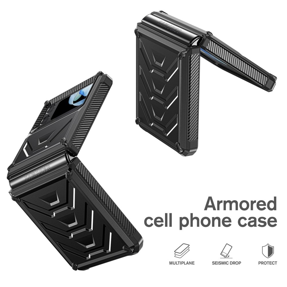 Coque Tactical Full Protection Samsung Galaxy Z Flip 4 Noir