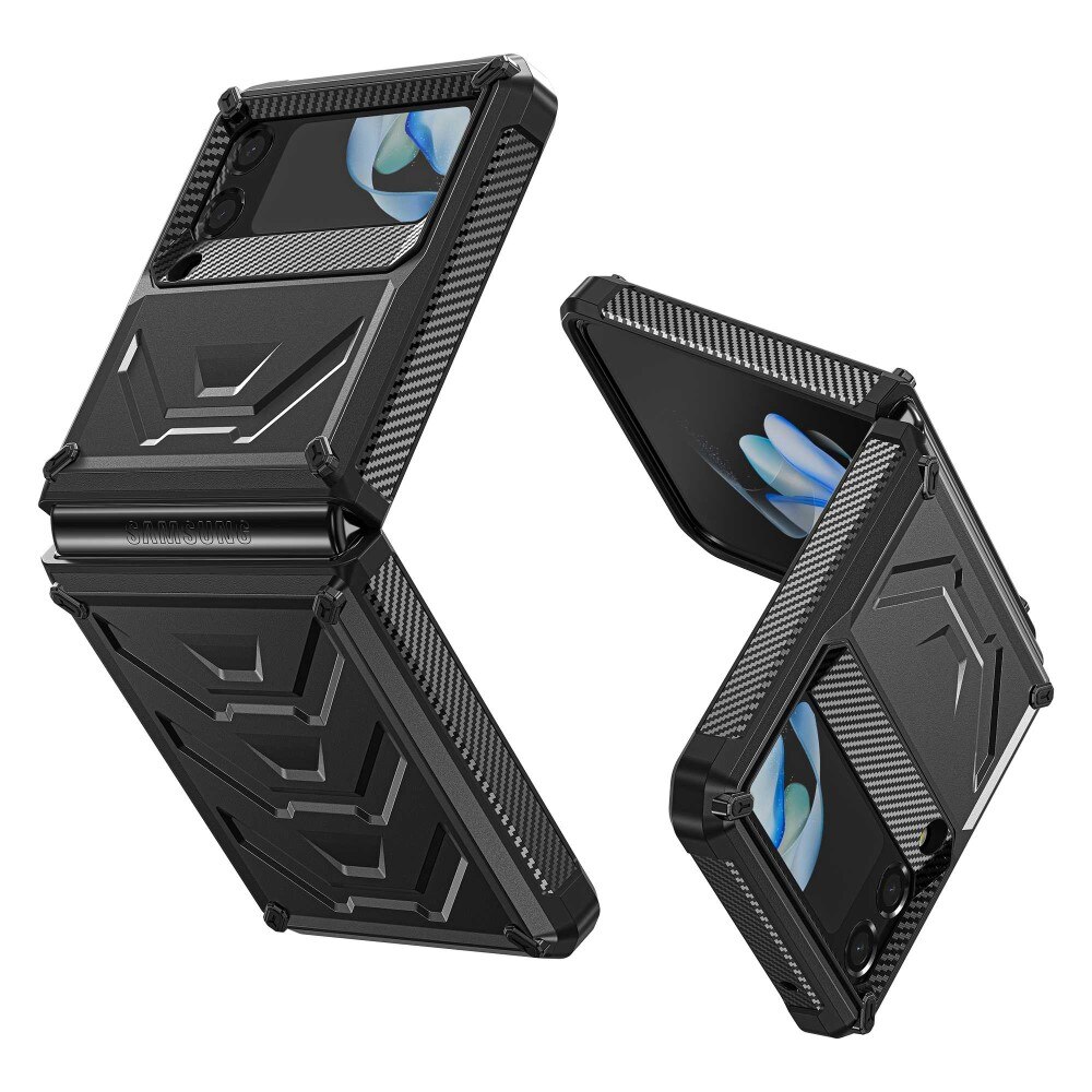 Coque Tactical Full Protection Samsung Galaxy Z Flip 4 Noir