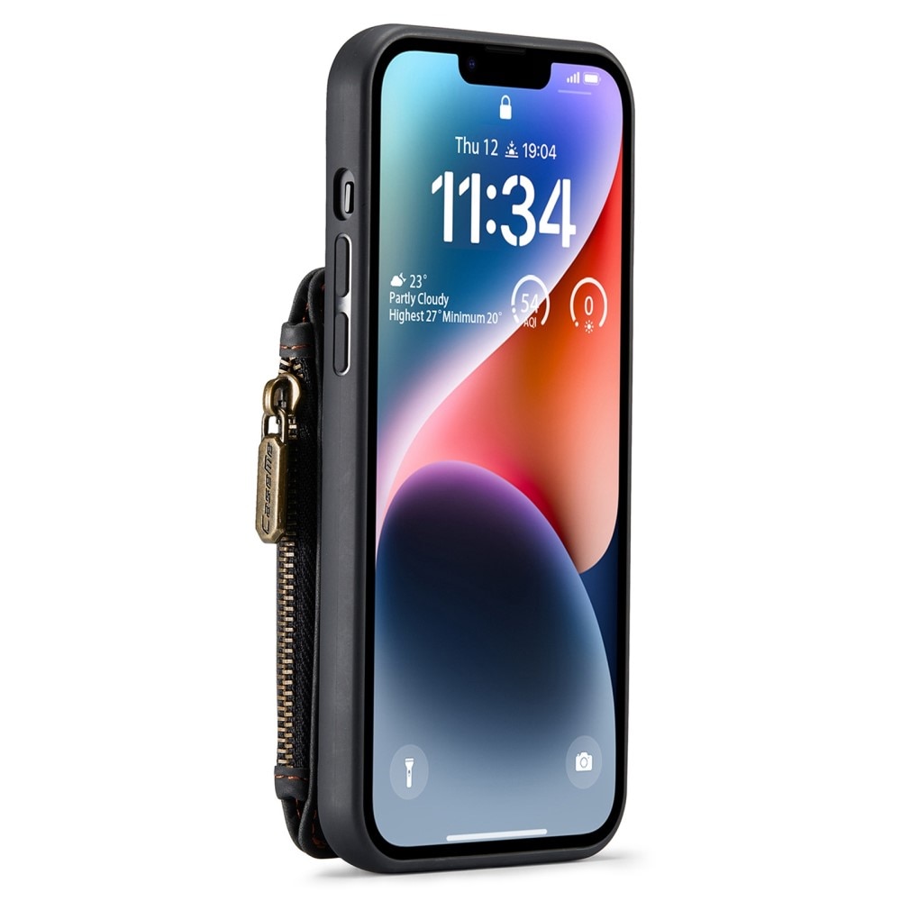 Coque avec plusieurs fentes iPhone 14 Plus Noir