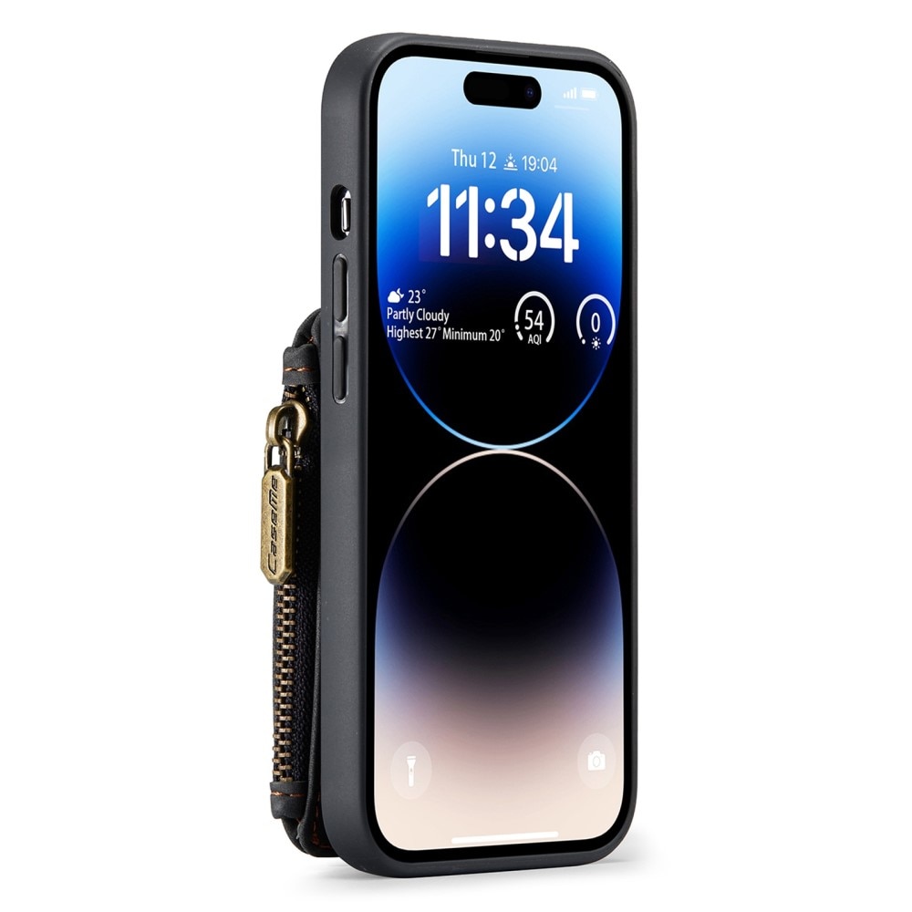 Coque avec plusieurs fentes iPhone 14 Pro Max Noir