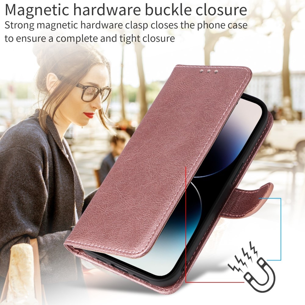 Étui magnétique iPhone 16e, Rose