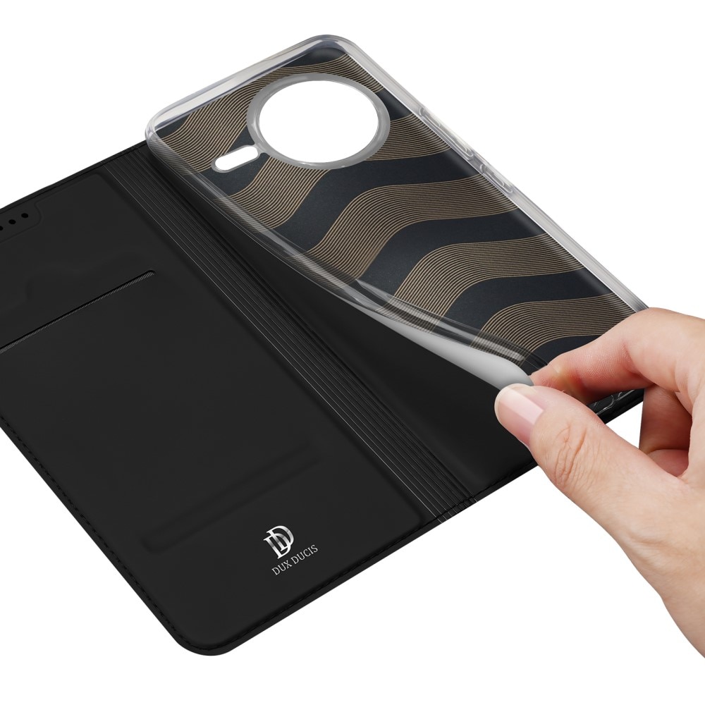Étui portefeuille Skin Pro Series Xiaomi Poco F7 Pro, Noir