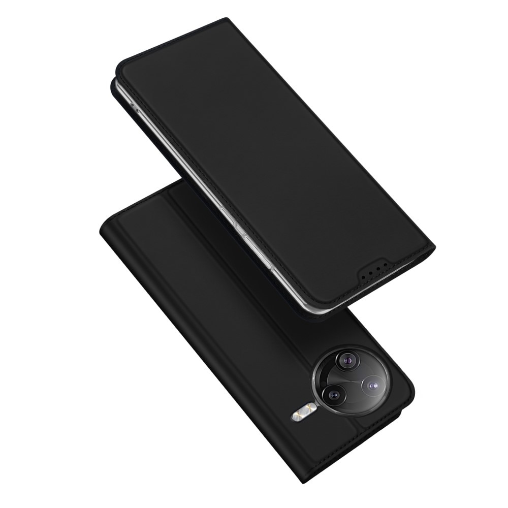 Étui portefeuille Skin Pro Series Xiaomi Poco F7 Ultra, Noir