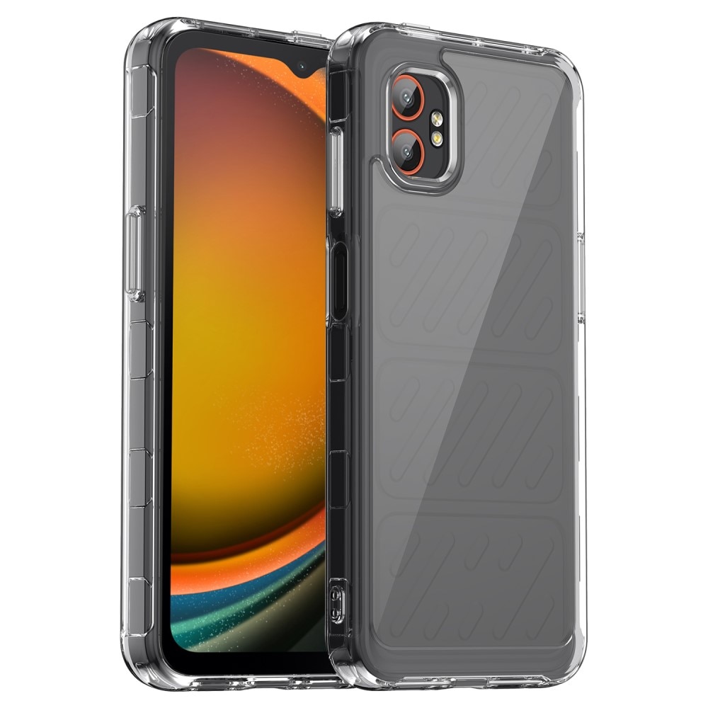 Coque hybride pour Samsung Galaxy Xcover 7 Pro, transparent