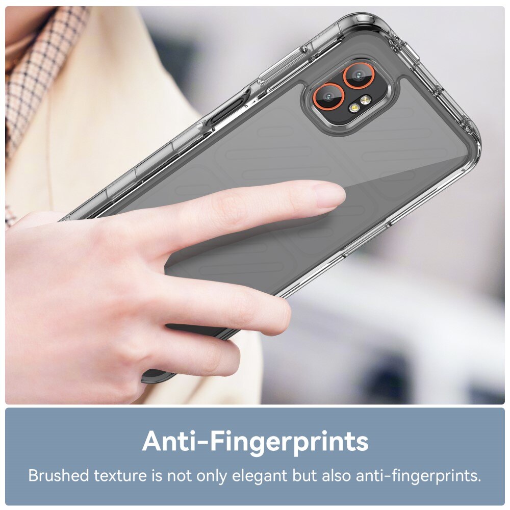 Coque hybride pour Samsung Galaxy Xcover 7 Pro, transparent