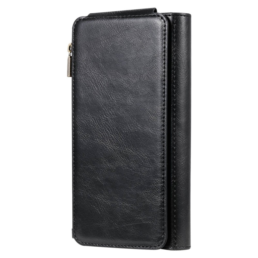 Magnet Leather Multi Wallet iPhone 14 Pro Max Noir
