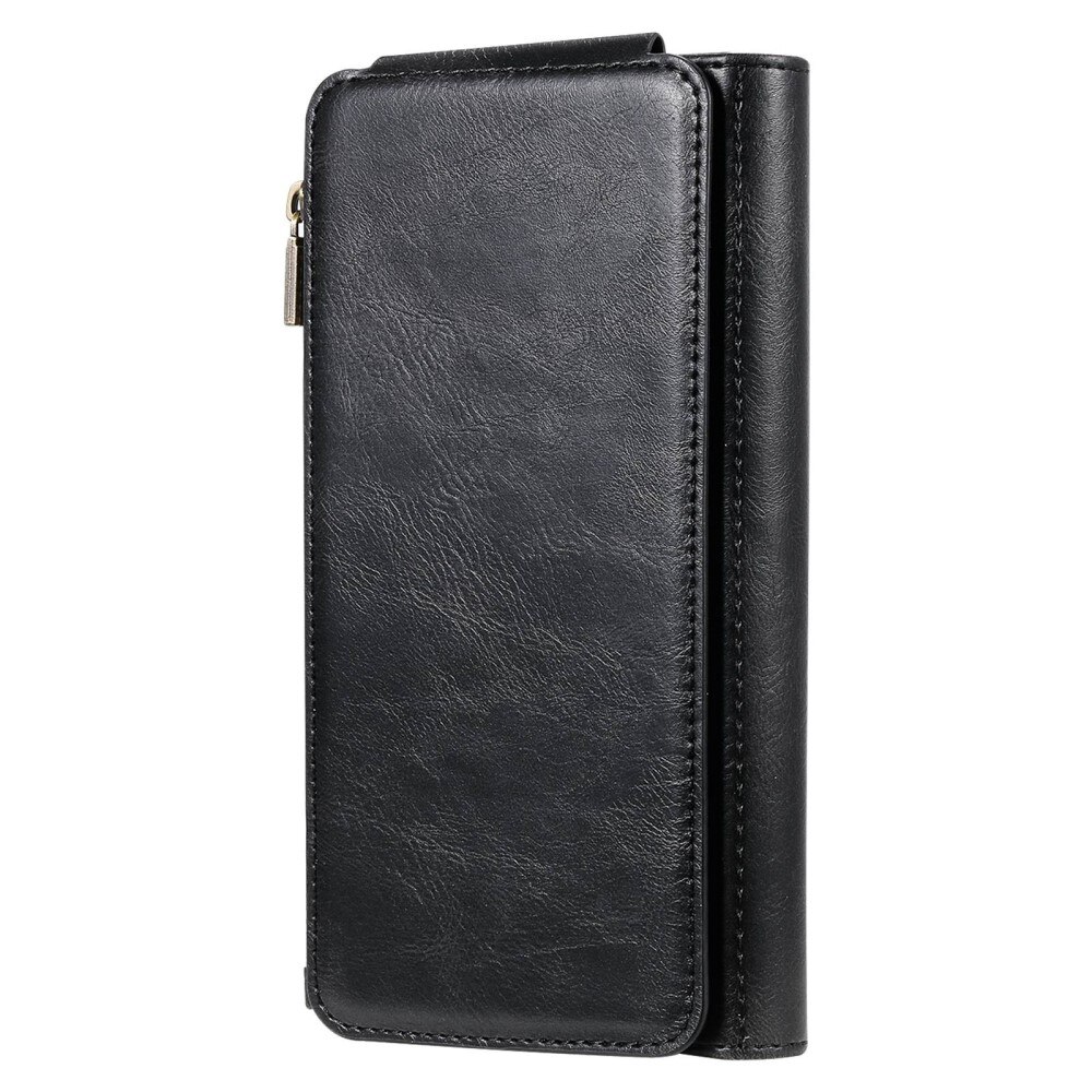Magnet Leather Multi Wallet iPhone 14 Pro Noir