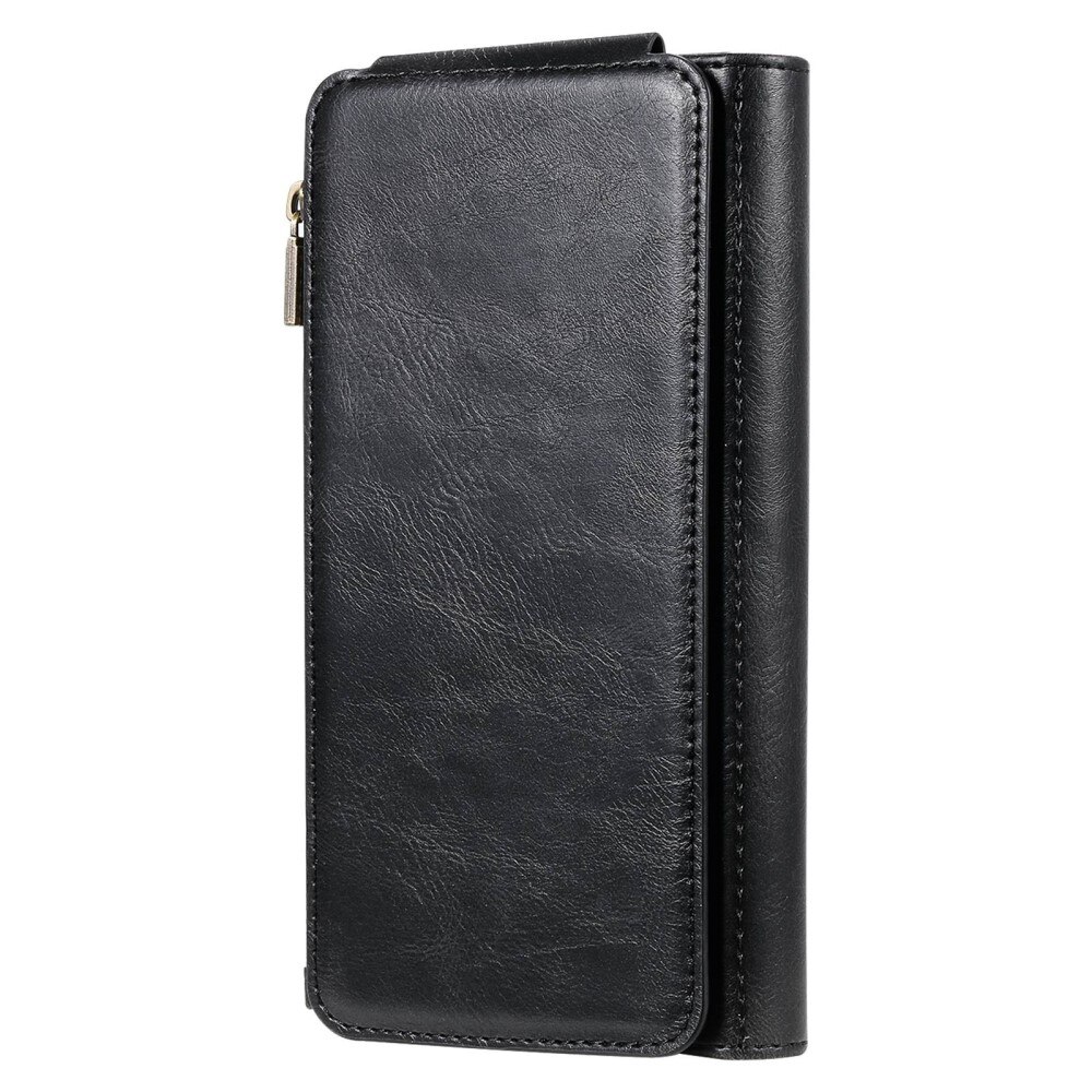 Magnet Leather Multi Wallet iPhone 14 Pro Noir