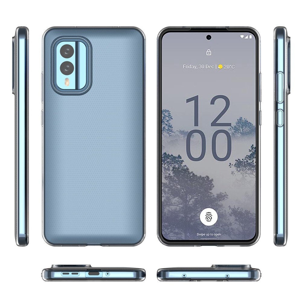 TPU Coque  Nokia X30, Transparent