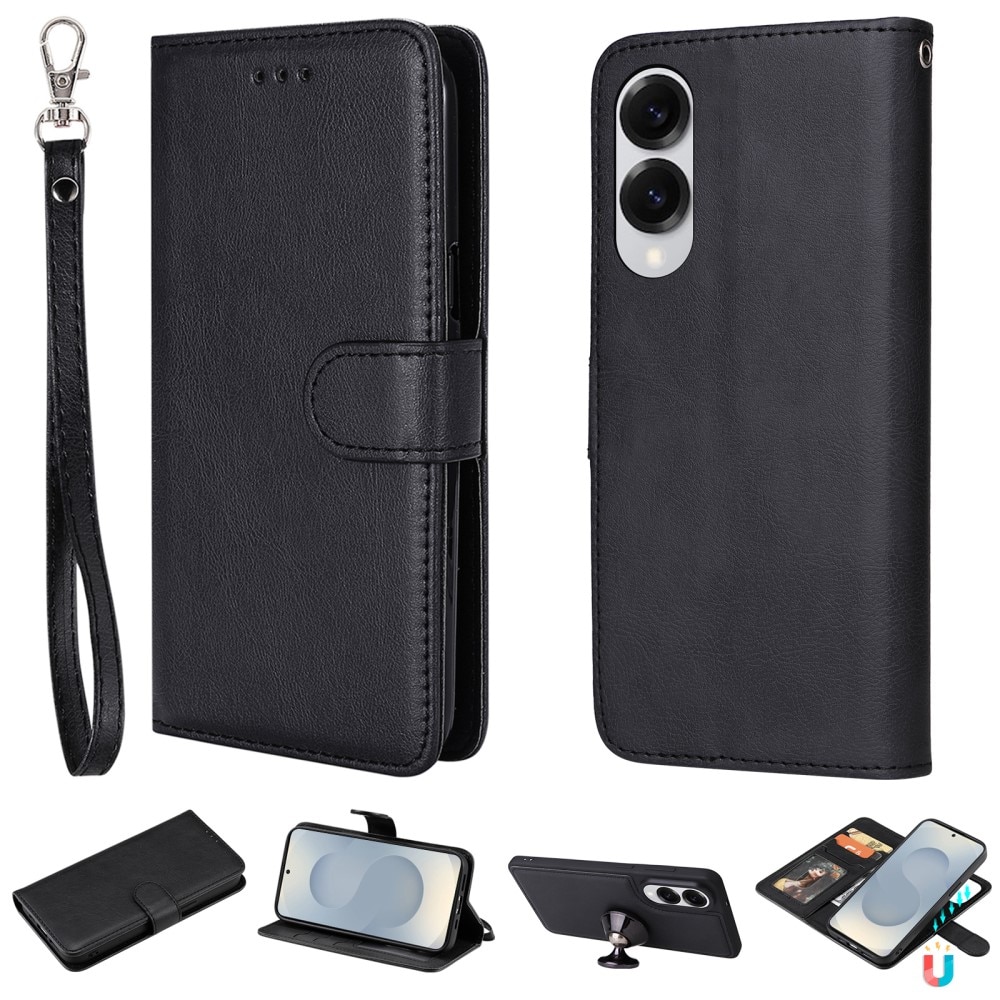 Étui magnétique Samsung Galaxy S25 Edge, noir