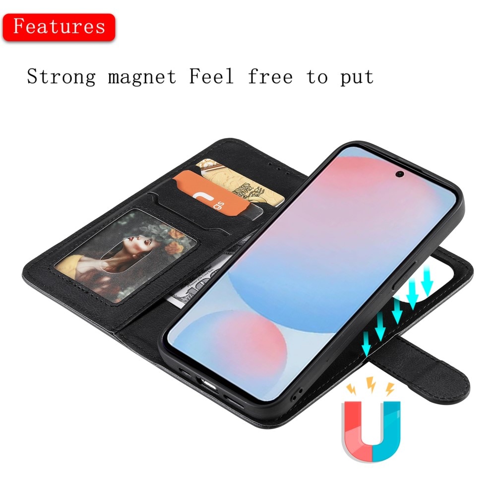 Étui magnétique Samsung Galaxy A56, noir