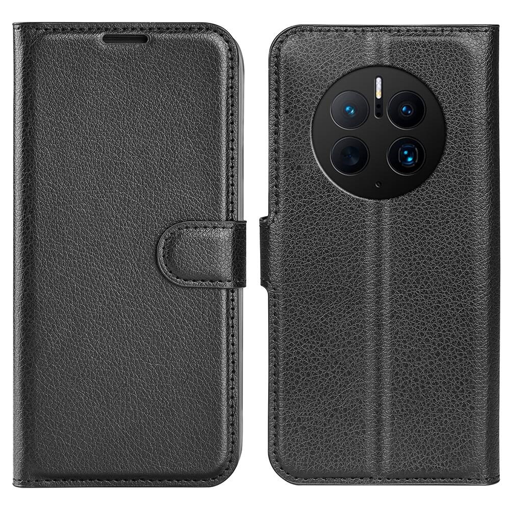 Coque portefeuille Huawei Mate 50 Pro, Noir