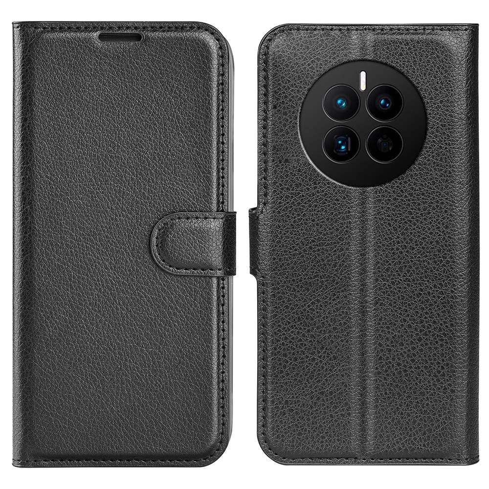 Coque portefeuille Huawei Mate 50, Noir