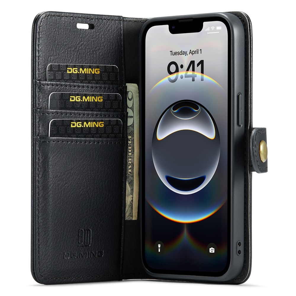 Étui portefeuille Magnet Wallet iPhone 16e, Black