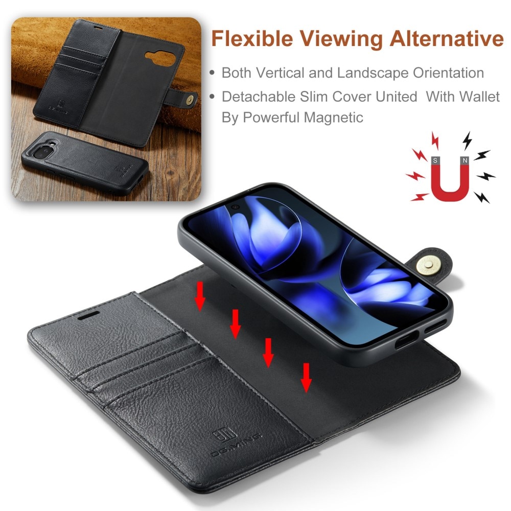 Étui portefeuille Magnet Wallet Google Pixel 9a, Black