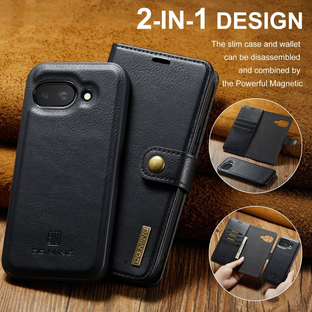 Étui portefeuille Magnet Wallet Google Pixel 9a, Black
