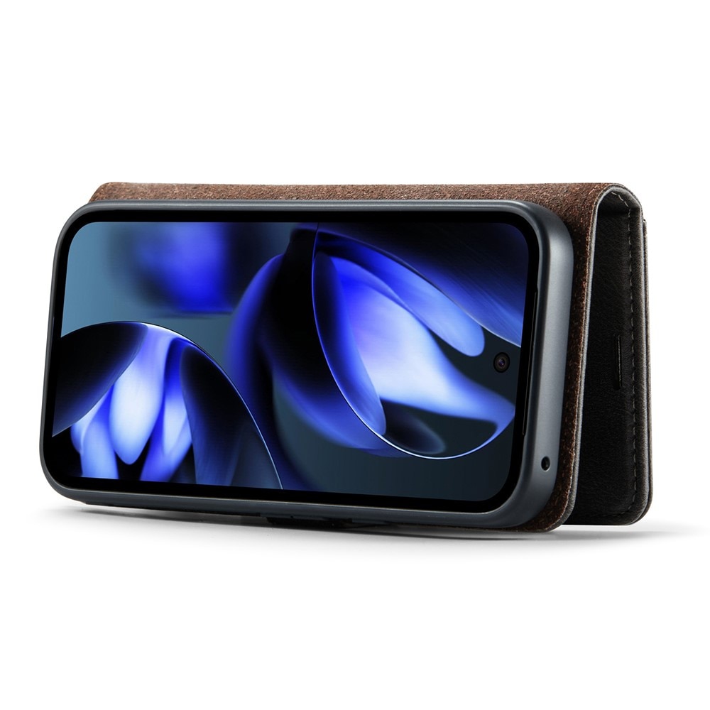 Étui portefeuille Magnet Wallet Google Pixel 9a, Brown