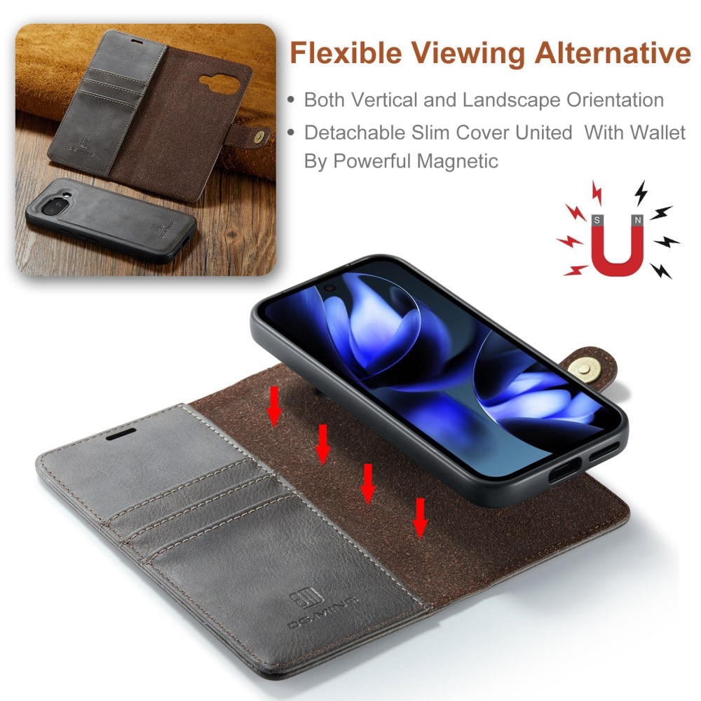 Étui portefeuille Magnet Wallet Google Pixel 9a, Brown