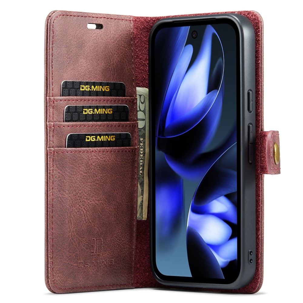 Étui portefeuille Magnet Wallet Google Pixel 9a, Red