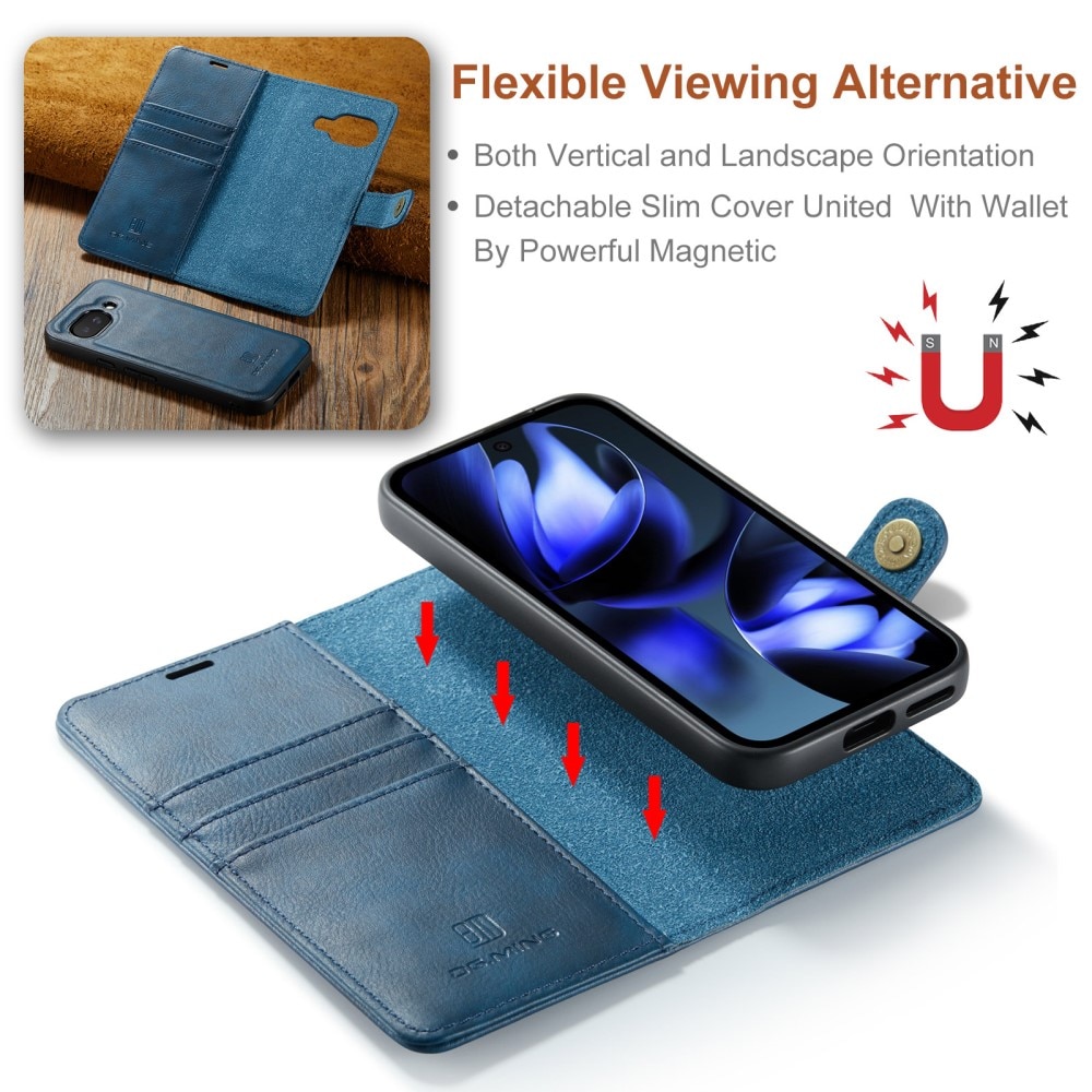 Étui portefeuille Magnet Wallet Google Pixel 9a, Blue