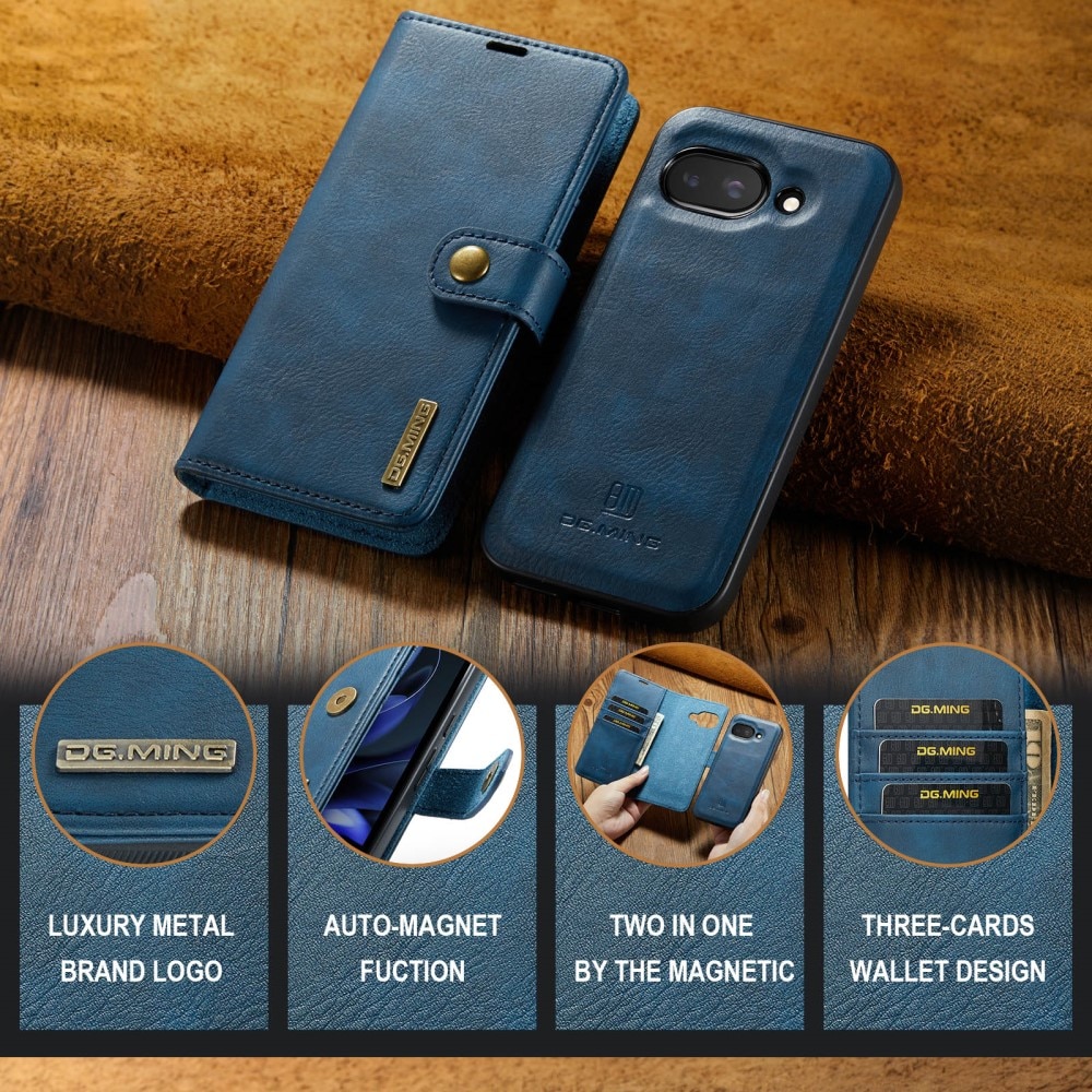 Étui portefeuille Magnet Wallet Google Pixel 9a, Blue
