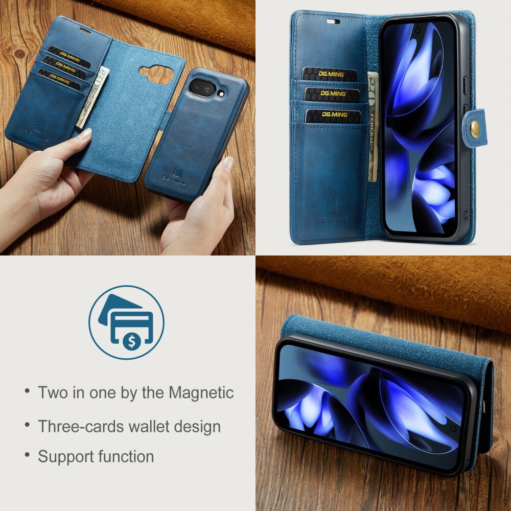 Étui portefeuille Magnet Wallet Google Pixel 9a, Blue
