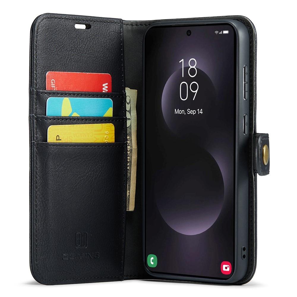 Étui portefeuille Magnet Wallet Samsung Galaxy S25 Edge, Black