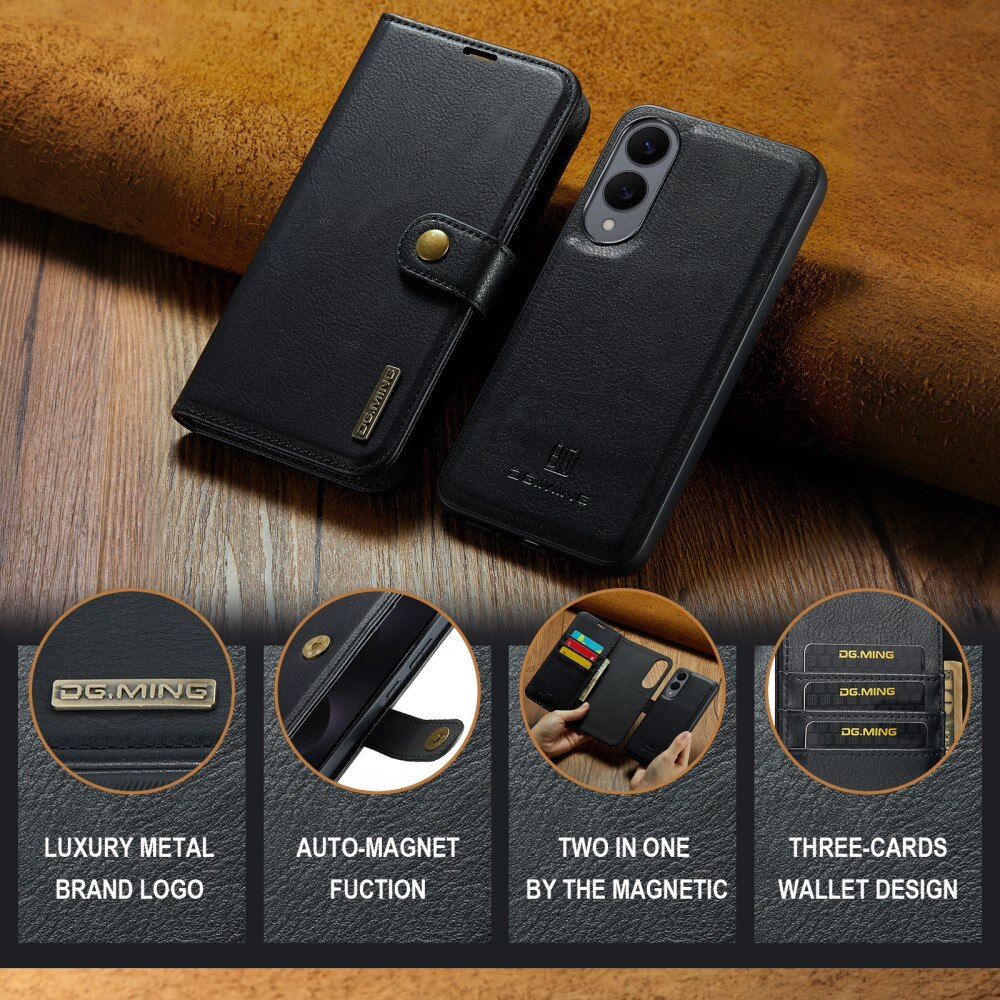 Étui portefeuille Magnet Wallet Samsung Galaxy S25 Edge, Black