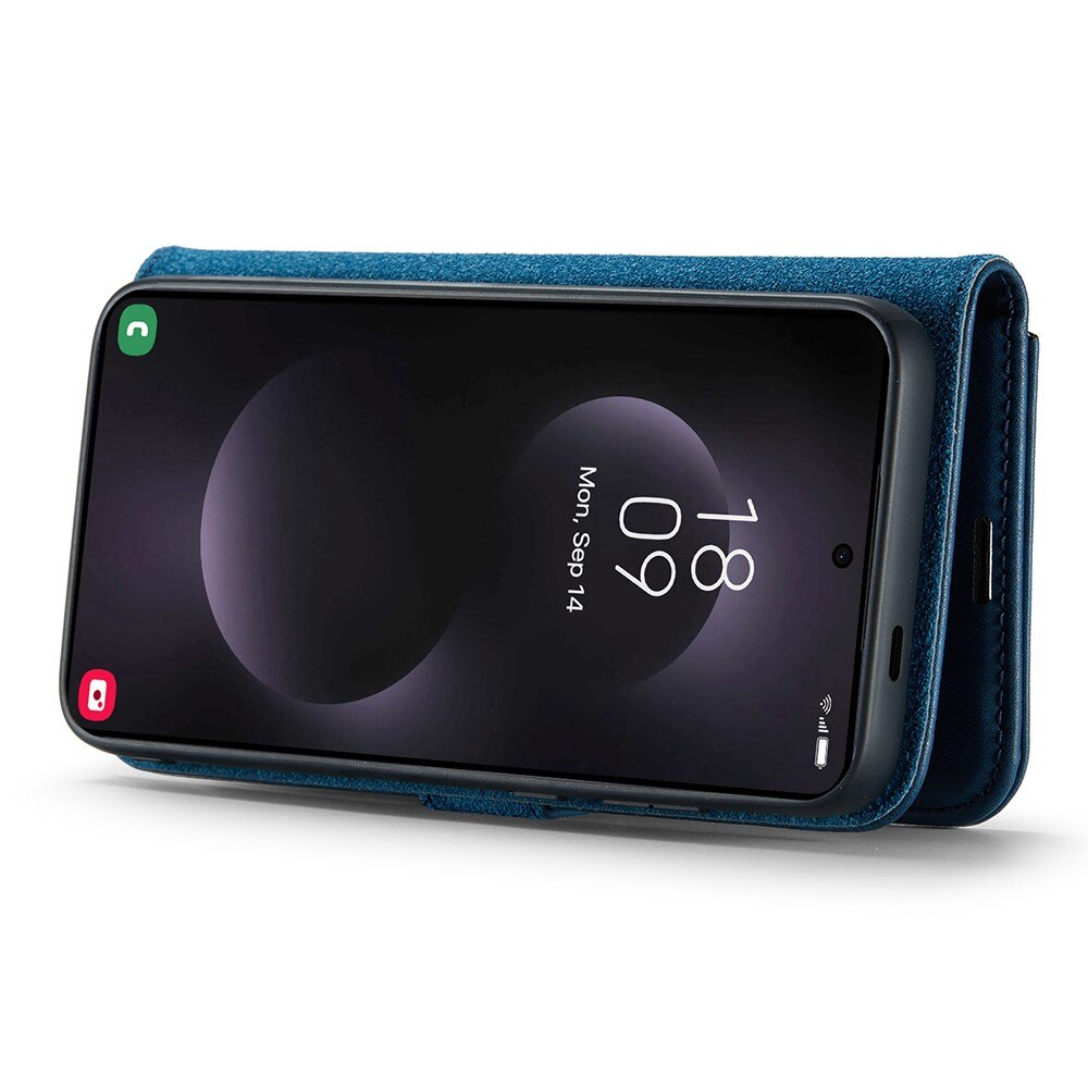 Étui portefeuille Magnet Wallet Samsung Galaxy S25 Edge, Blue