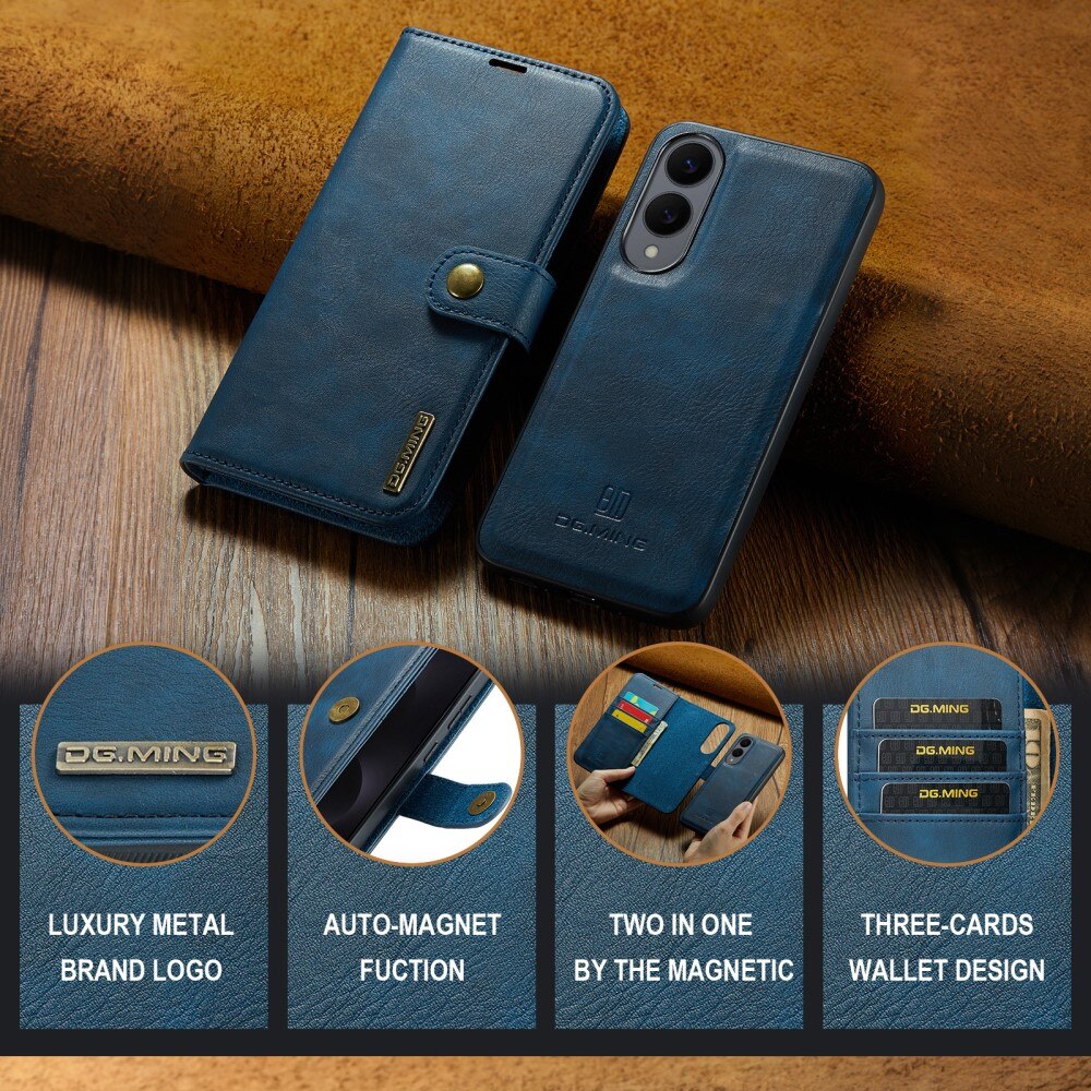 Étui portefeuille Magnet Wallet Samsung Galaxy S25 Edge, Blue