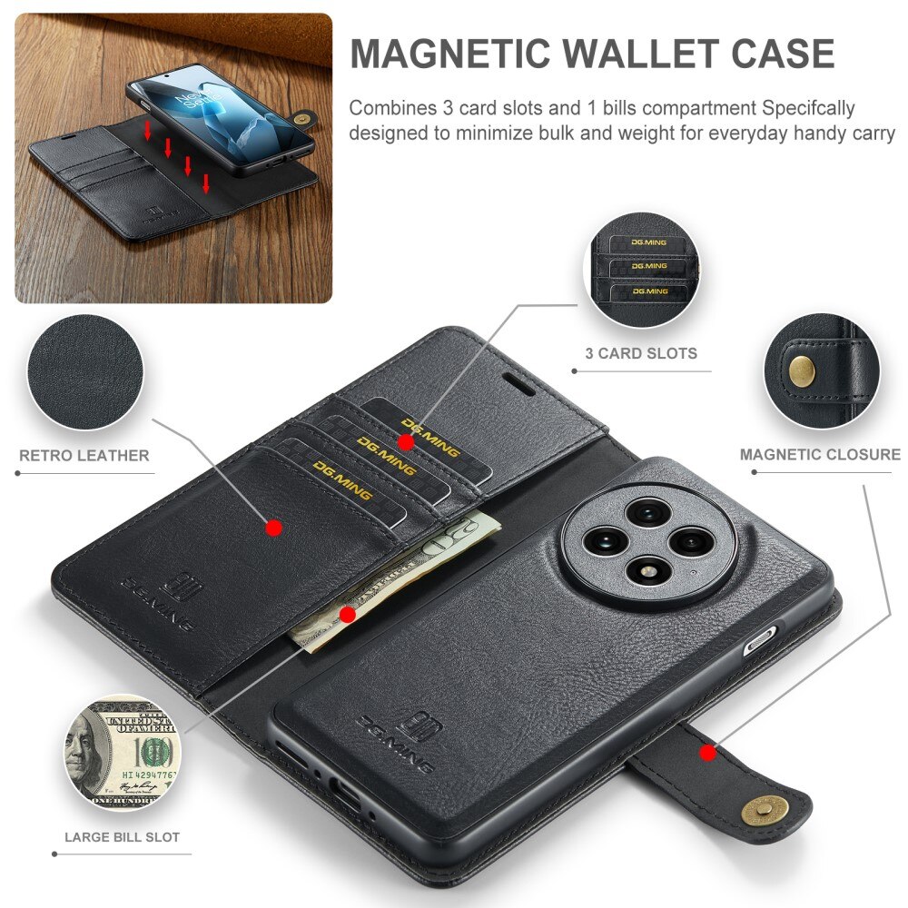 Étui portefeuille Magnet Wallet  OnePlus 13, Black