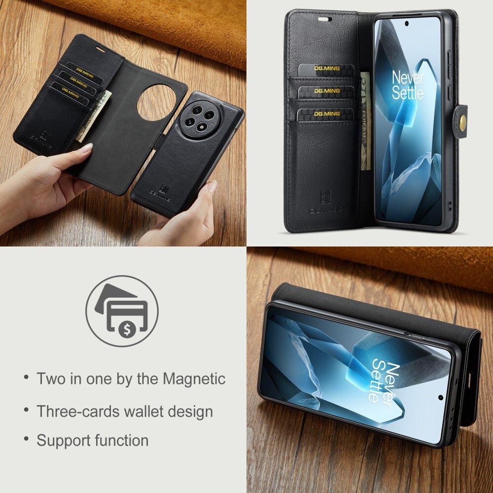 Étui portefeuille Magnet Wallet  OnePlus 13, Black