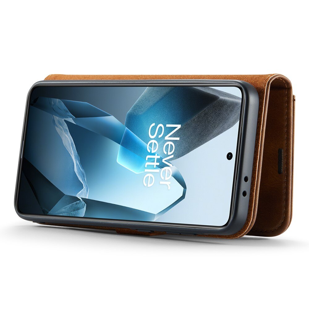 Étui portefeuille Magnet Wallet  OnePlus 13, Cognac