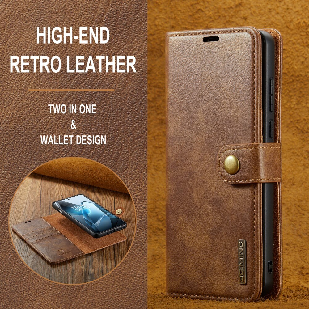 Étui portefeuille Magnet Wallet  OnePlus 13, Cognac
