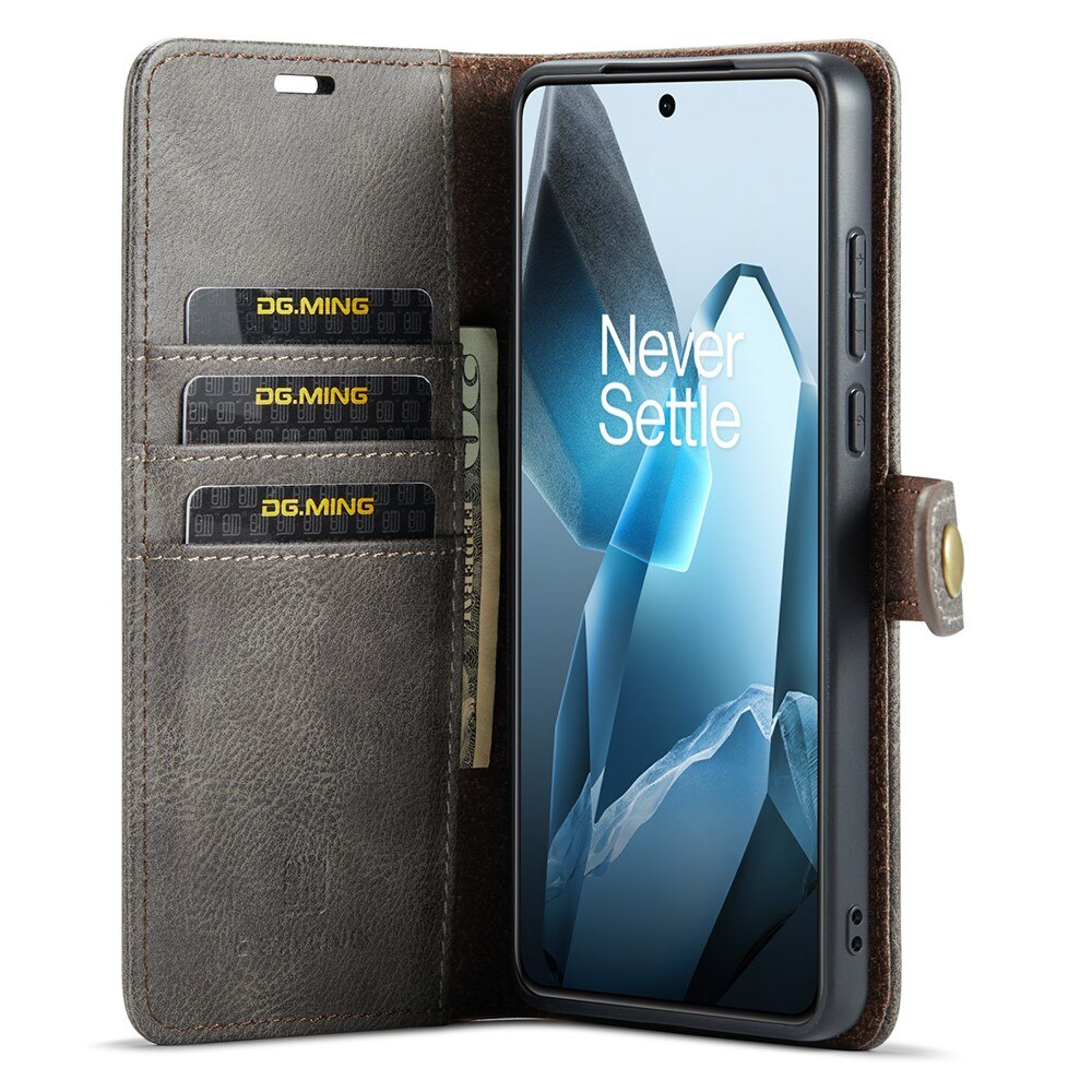 Étui portefeuille Magnet Wallet  OnePlus 13, Brown