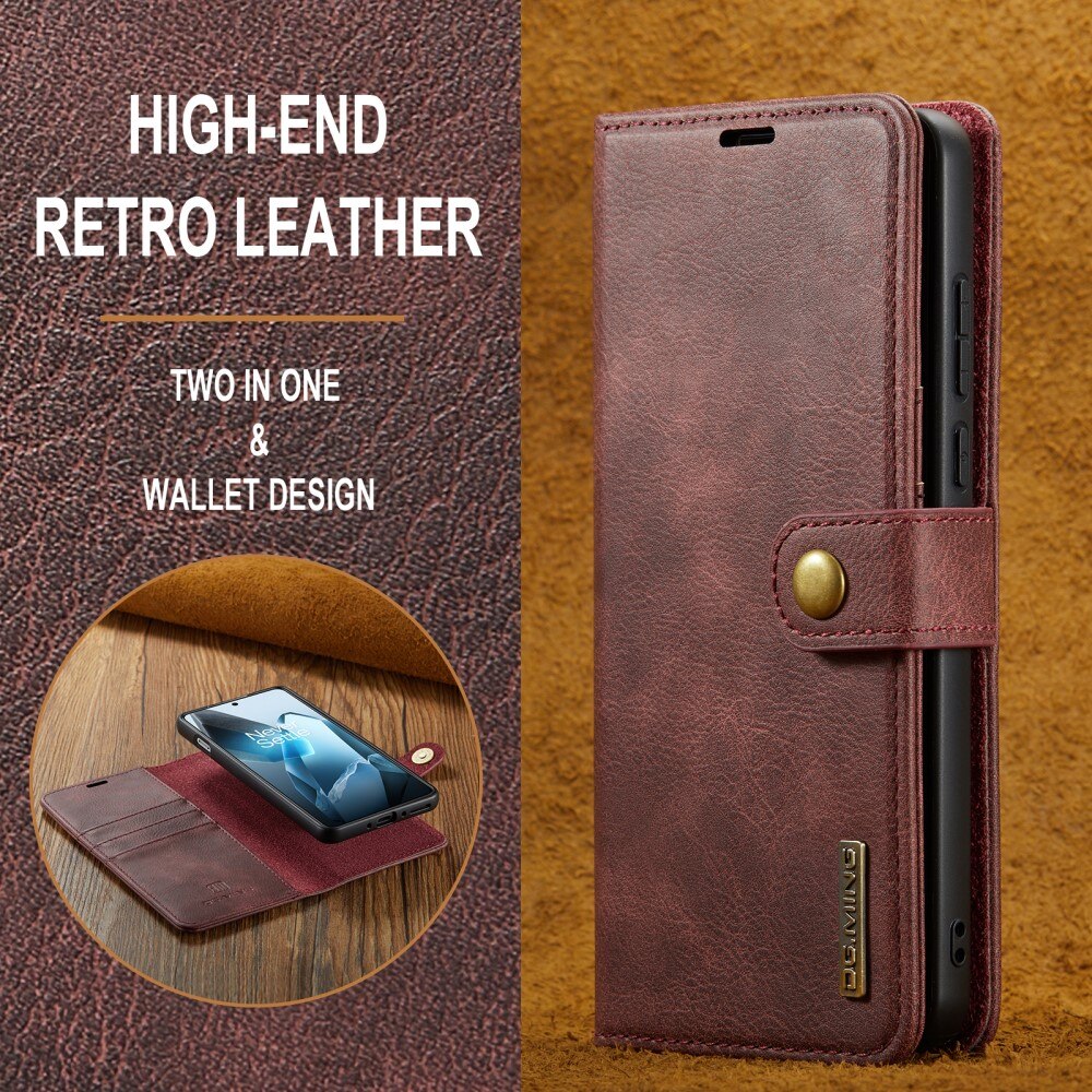 Étui portefeuille Magnet Wallet  OnePlus 13, Red