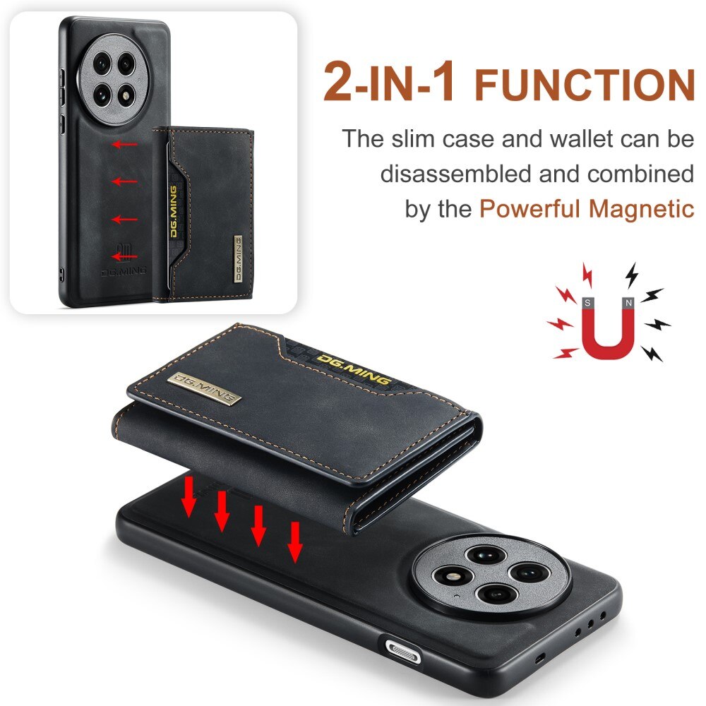 Coque Magnetic Card Slot  OnePlus 13, Black