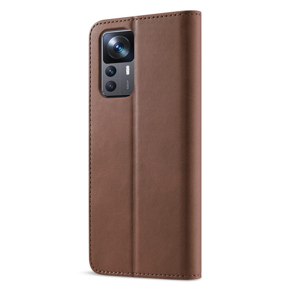 Étui portefeuille Xiaomi 12T/12T Pro Marron