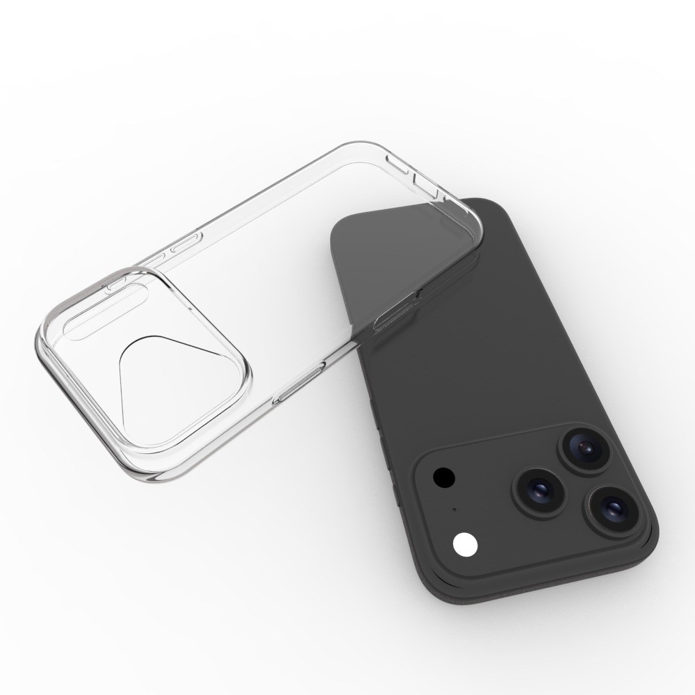 TPU Coque iPhone 17 Pro Max, Transparent