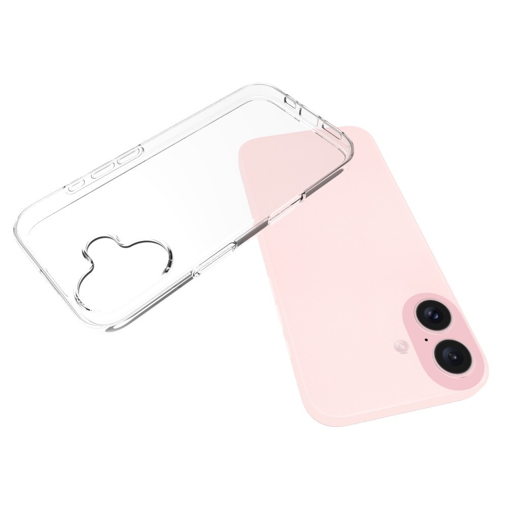TPU Coque iPhone 17, Transparent