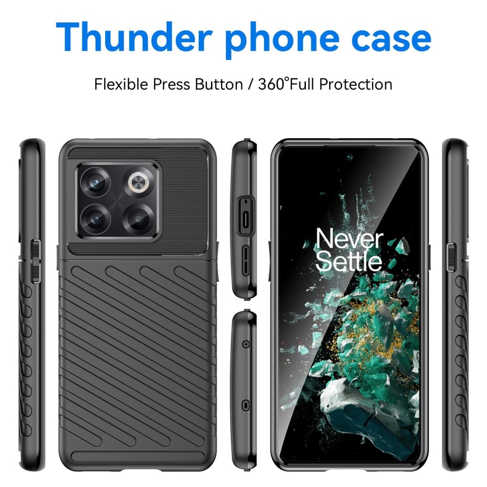 Coque Thunder TPU OnePlus 10T Noir