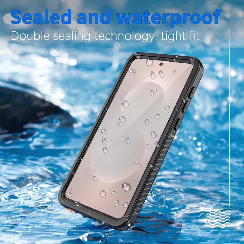 Coque étanche Samsung Galaxy S25 Edge, transparent