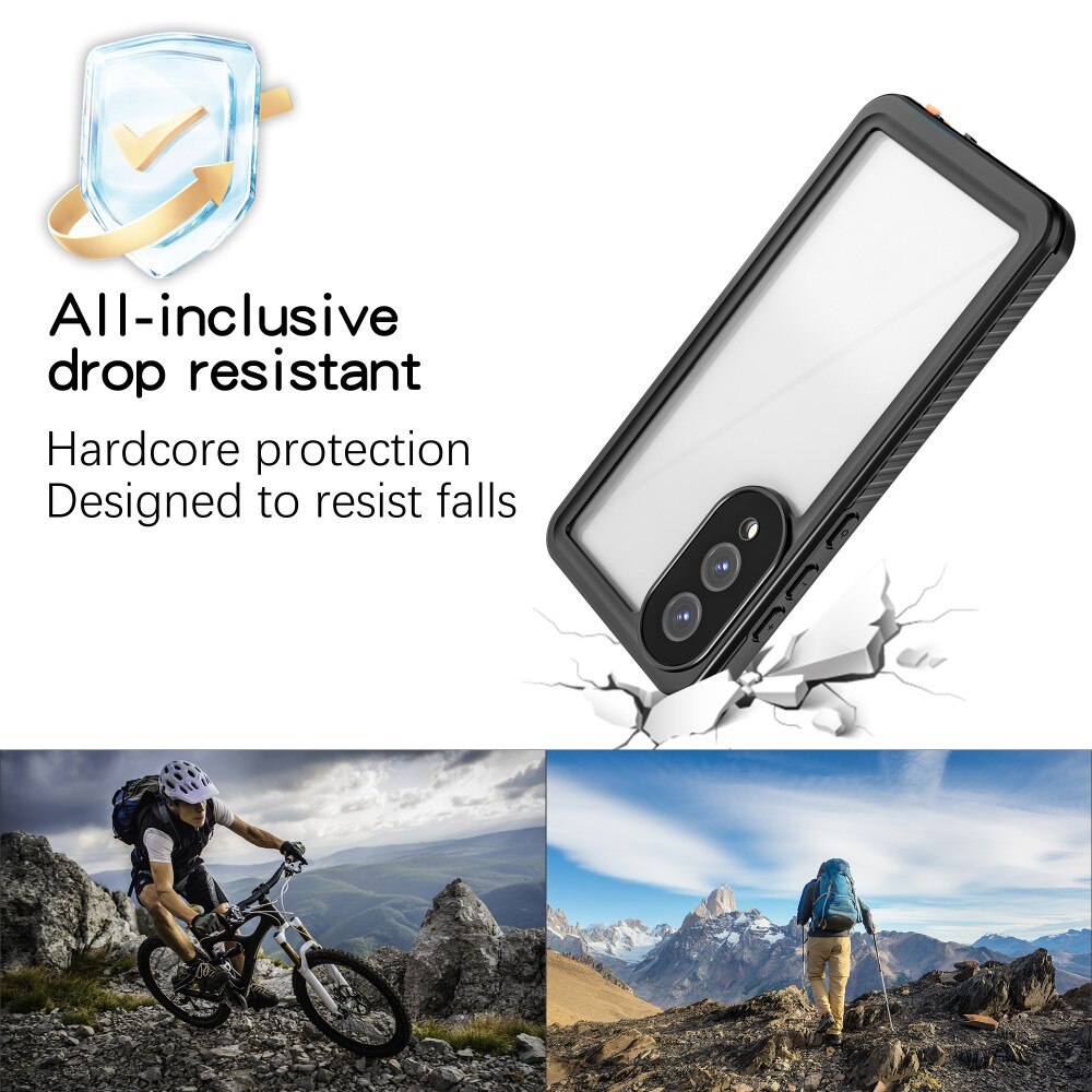 Coque étanche Samsung Galaxy S25 Edge, transparent