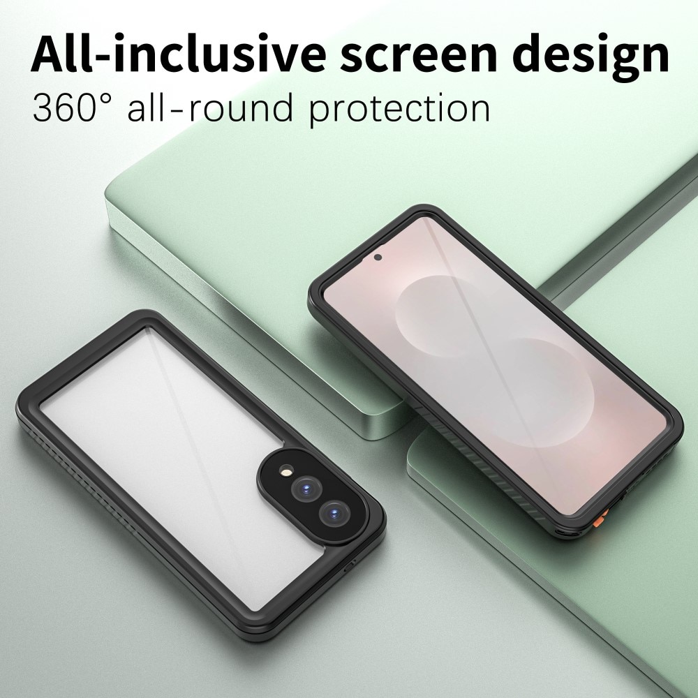 Coque étanche Samsung Galaxy S25 Edge, transparent
