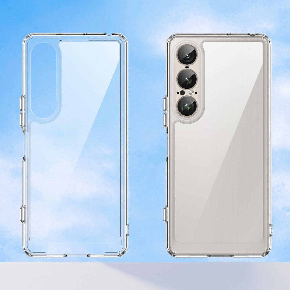 Coque hybride pour Sony Xperia 1 VII, Transparent