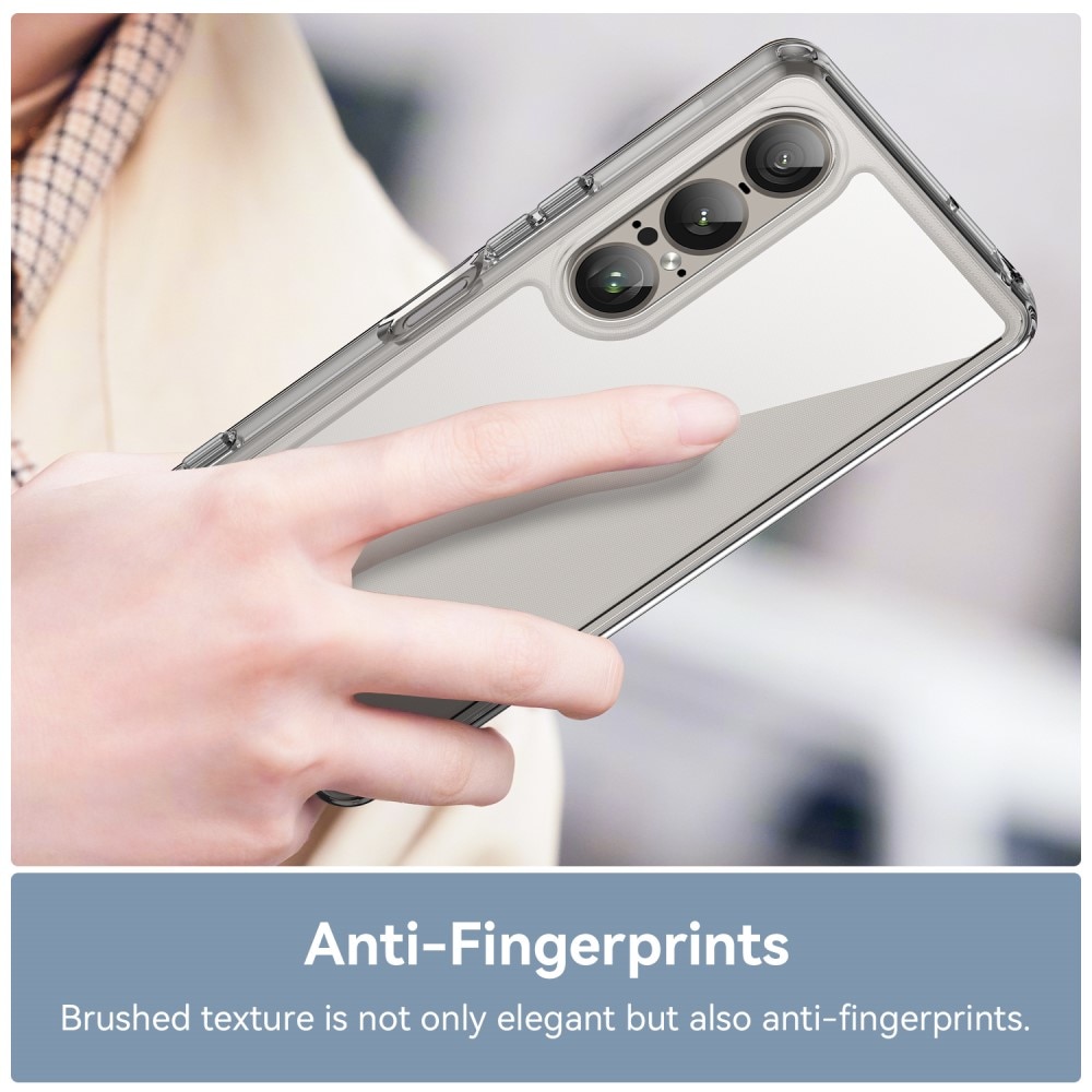 Coque hybride pour Sony Xperia 1 VII, Transparent